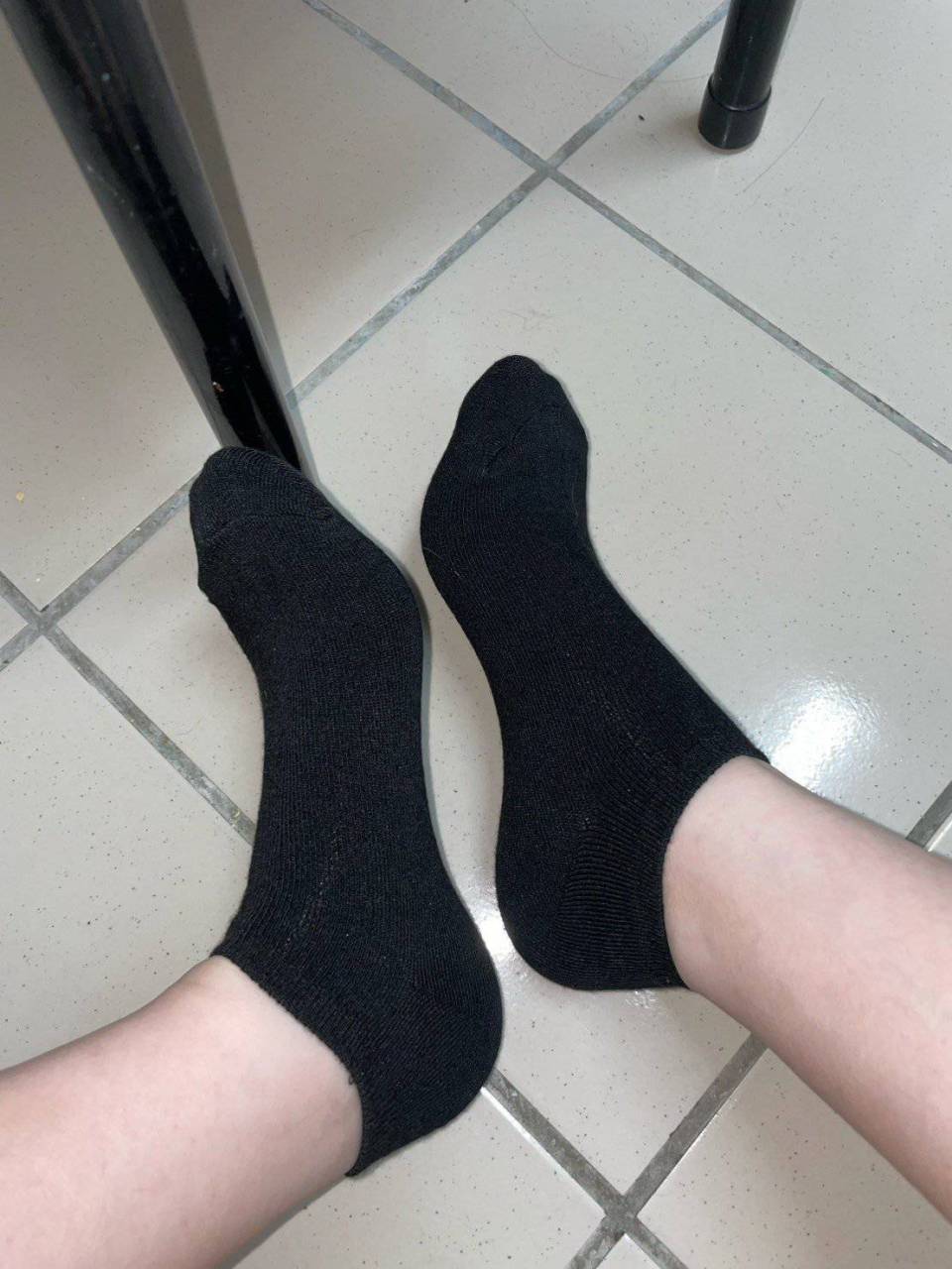 芸芸 － 原味襪子 日常襪子 黑色短襪