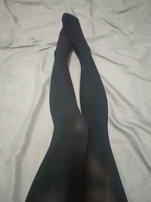 悅悅 － 原味襪子 黑色褲襪 厚絲 厚黑