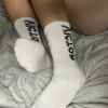 Momo - Worn Socks Victor Badminton Socks - Logo Plus Cushioned