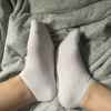 默默 － 原味襪子 白色短襪