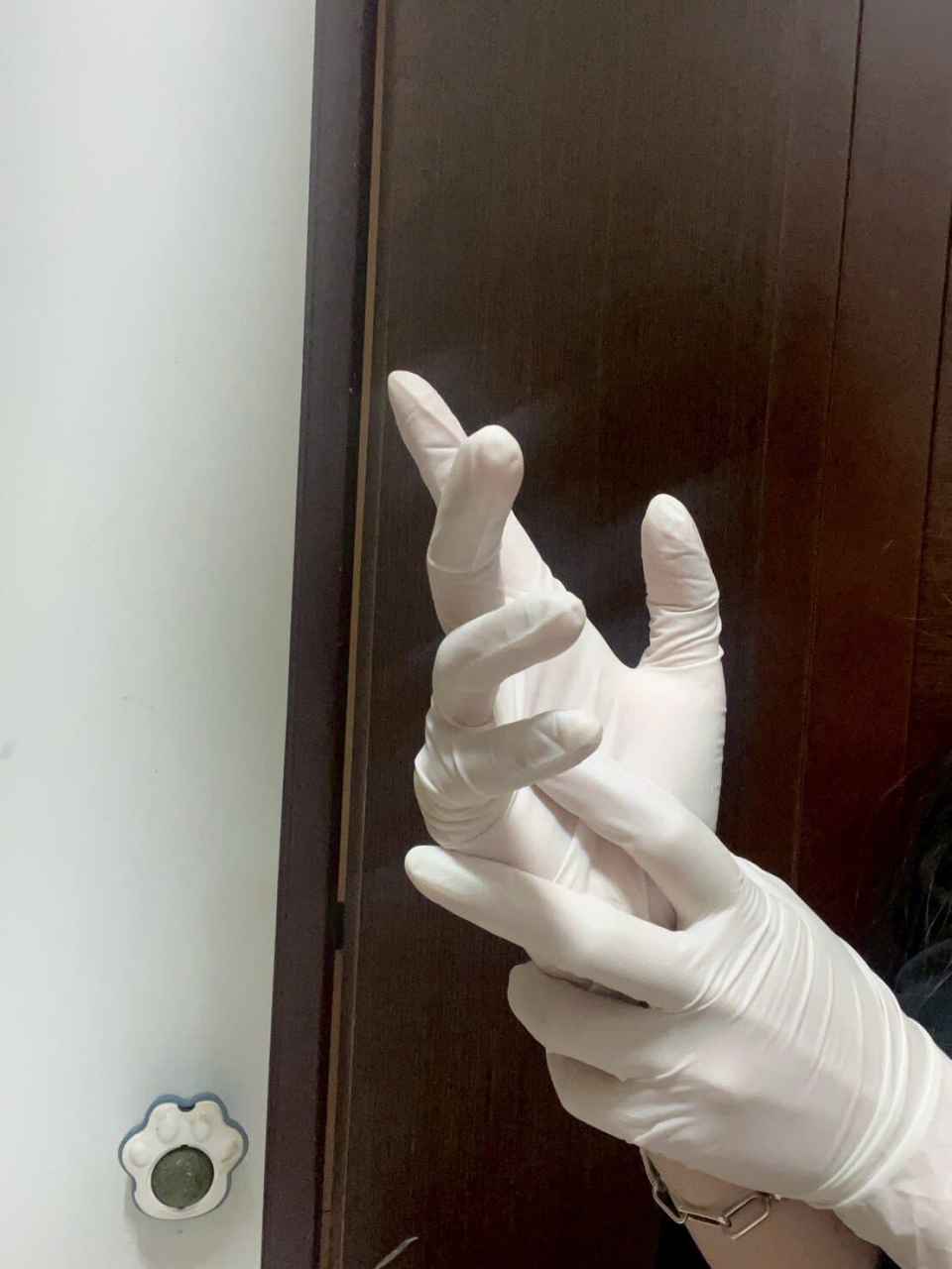 暮然 － 原味手套 無粉 白色乳膠手套