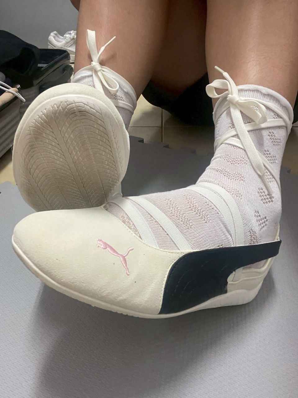 默默 － 原味鞋子 PUMA Speedcat Ballet 芭蕾舞鞋 25.5cm