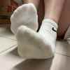 S01700903_1 Yun - Worn Socks White Nike Ankle Socks