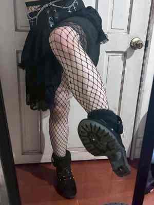 Mowe - Worn Shoes Platform Furry High Heels 24cm