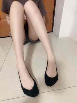 妍妍 － 原味襪子 黑色隱形襪