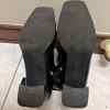 Ciao - Worn Black Leather Ankle Boots 25cm